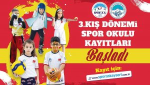 Büyükşehir Spor A.Ş.'nin 3'üncü Kış Dönemi Spor Okulu kayıtları başladı