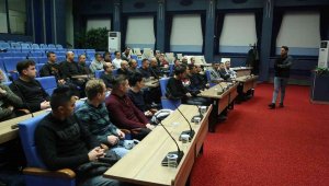 Büyükşehirden yeni itfaiye personellerine iş güvenliği eğitimi