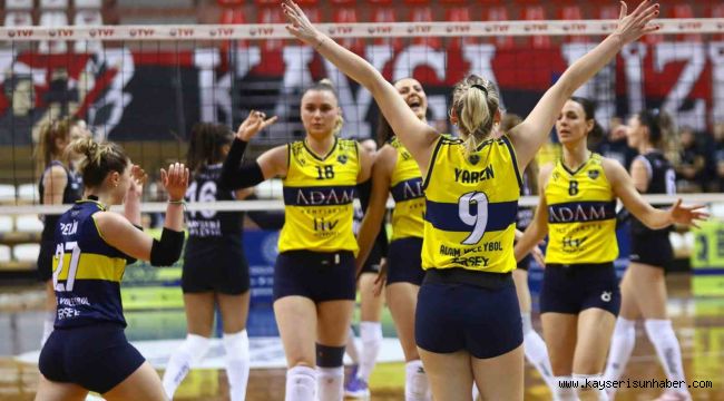 Kadınlar 1. Lig: Adam Voleybol: 3 - Kayseri Atletikspor: 0