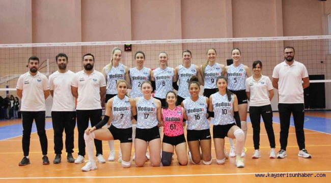 Kadınlar 1. Lig: İBA Kimya Ted Ankara Kolejliler: 3- Medipax Kayseri Atletikspor: 1