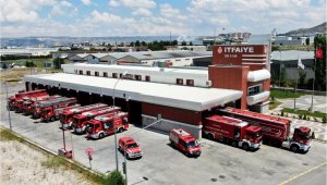 Kayseri OSB İtfaiyesi 2022'de 382 olaya müdahale etti