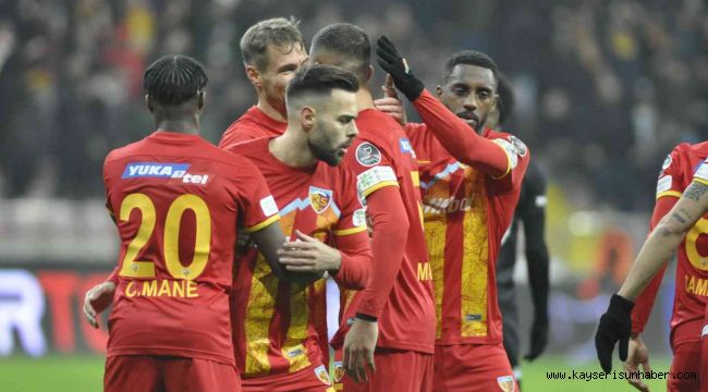 Kayserispor ilk yarıda 26 puan topladı