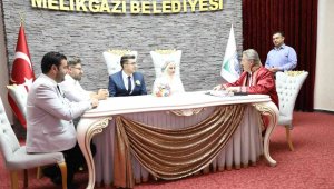 Melikgazi'de 2022 yılında 3 bin 978 çift 