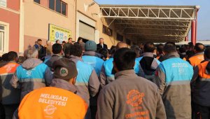 Melikgazi'de 250 Araç ve 340 Personelle Kış Hazırlıkları Tamamlandı