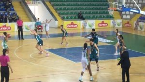 TKBL: Rize Belediyesi: 71- Melikgazi Kayseri Basketbol: 63