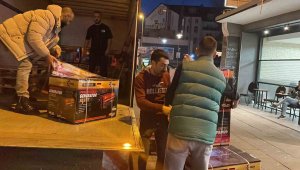 Avrupadaki Kayserililerden Deprem Bölgesi'ne Jeneratör ve Tıbbi Yardım
