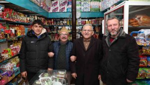 Başkan Büyükkılıç; Hisarcık ve Erciyes Esnafı ile Buluştu