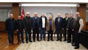 Başkan Büyükkılıç'a esnaflardan ziyaret