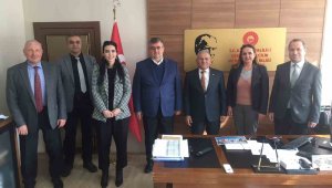 Büyükkılıç'tan Çevre Şehircilik ve İl İklim Değişikliği İl Müdürlüğü'ne Ziyaret