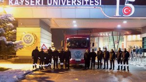 Kayseri Üniversitesi, Deprem Bölgesine Yardımlarını Sürdürüyor