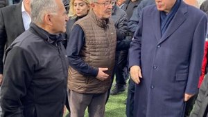 Başkan Büyükkılıç, Erdoğan ile Elbistan'da bir araya geldi