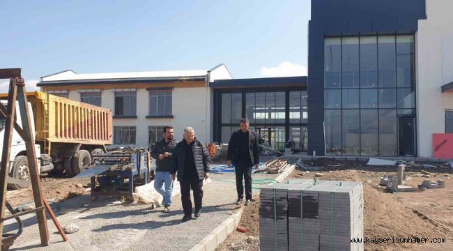 Başkan Büyükkılıç'tan ödüllü proje 'Hospice' incelemesi