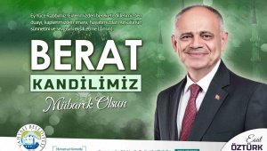 Başkan Öztürk: "Berat gecesi, af ve mağfiret gecesidir"