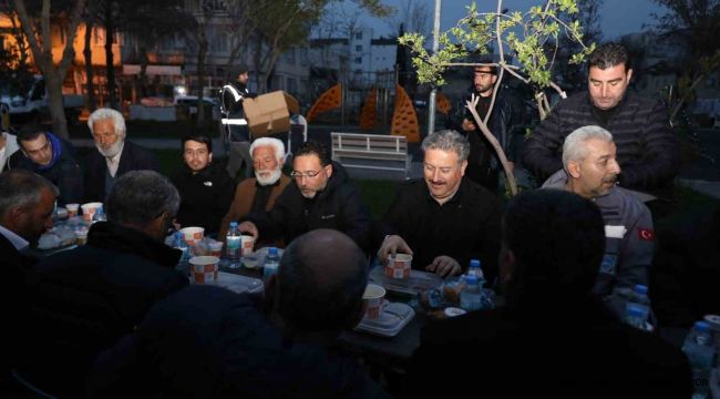 Başkan Palancıoğlu, Adıyaman'da depremzedelerle iftar sofrasında buluştu