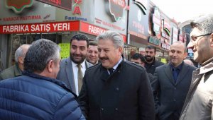 Başkan Palancıoğlu'ndan esnaf ziyareti