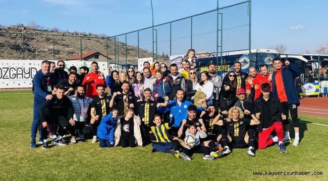 Bölgesel Amatör Lig 6. Grup: Hacılar Erciyesspor: 0 - Talasgücü Belediyespor: 3