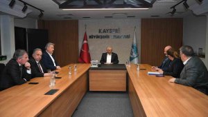 Büyükşehir'de depremlerle ilgili değerlendirme toplantısı