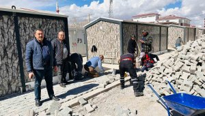 Elbistan'da yapılacak Develi Konteyner Kenti için çalışmalar başladı