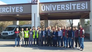 ERÜ hastanelerinden, Sütçü İmam Üniversitesi Hastanesi'ne teknik destek