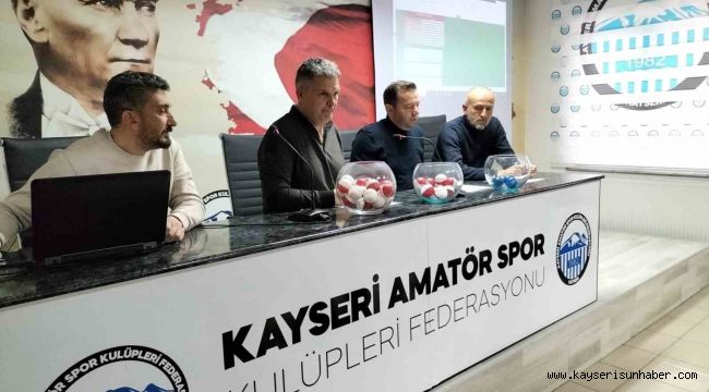 Kayseri U17 Ligi fikstürü Cuma günü çekilecek