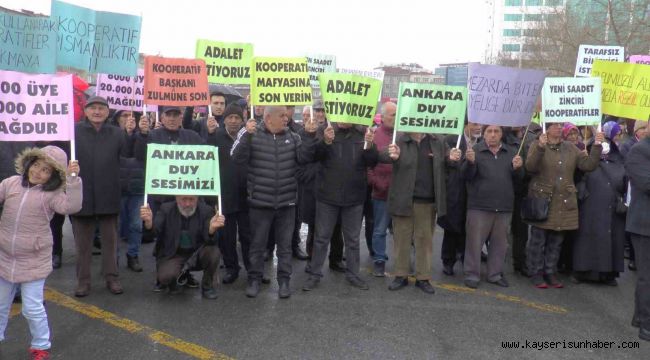 Kooperatif mağdurları yardım bekliyor