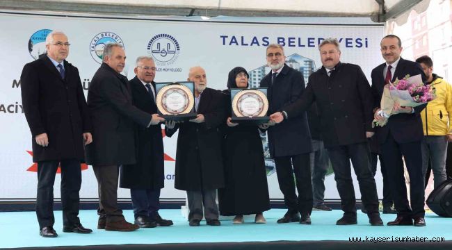 Talas Büyükperdah Camii Yoğun Katılımla Açıldı