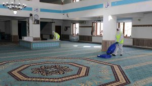 Talas'ın camilerinde özel temizlik