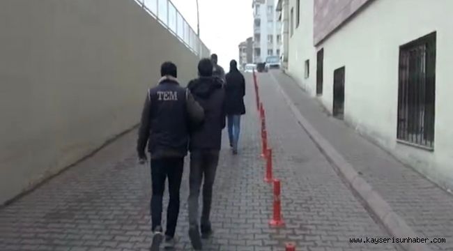 Terör örgütü DEAŞ içerisinde faaliyet gösteren 5 kişi Kayseri'de yakalandı