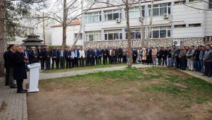 Başkan Esat Öztürk personelle bayramlaştı