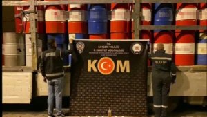 Kayseri'de kaçakçılara darbe: 15 kişi yakalandı