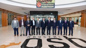 Özhaseki ve Gürcan'dan Kayseri OSB'ye ziyaret