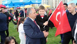 Talas'ta Çocuklara Çifte Bayram Coşkusu