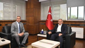 Başkan Büyükkılıç'a kamu kurumu yöneticilerinden ziyaret