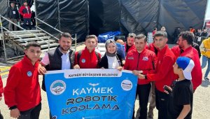 Büyükşehir KAYMEK öğrencileri, TEKNOFEST 2023'ün heyecanını yaşadı