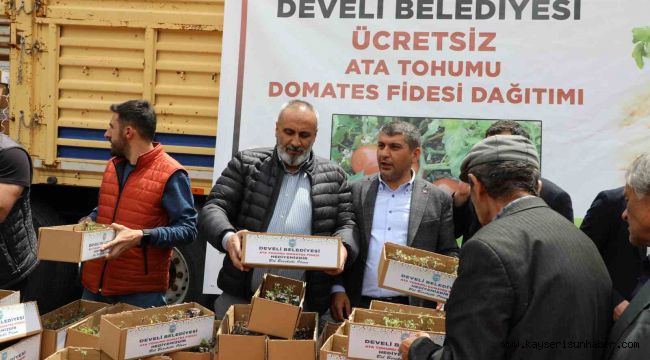 Develi Belediyesi ve KAYÜ'den organik tarıma destek