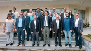 Erşan, evde sağlık hizmetleri personelini ziyaret etti