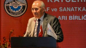 Kayseri Vergi Dairesi Başkanı İbrahim Kaya, esnaf temsilcileriyle bir araya geldi