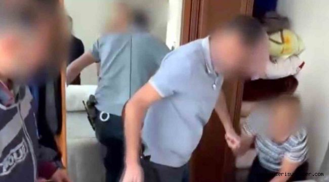 Kayseri'de 3 suçtan aranan kadın, bazanın altında saklanırken yakalandı