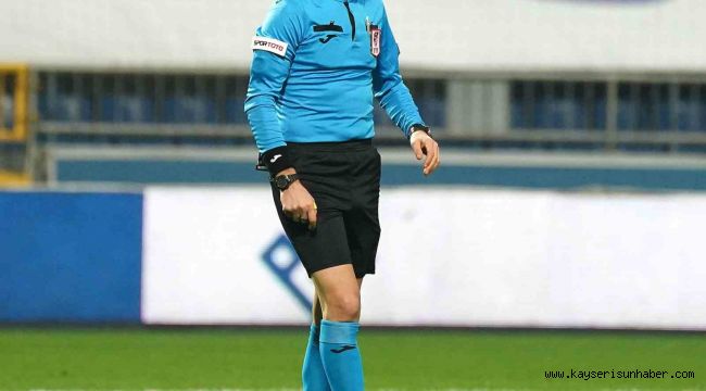 Kayserispor - Alanyaspor maçını Yasin Kol yönetecek