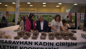 Başkan Büyükkılıç'a üreten kadınlardan teşekkür