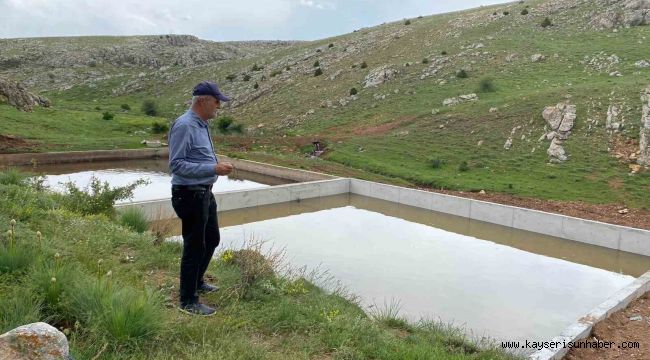 Büyükşehir'den Pınarbaşı'da tarımsal sulama atağı