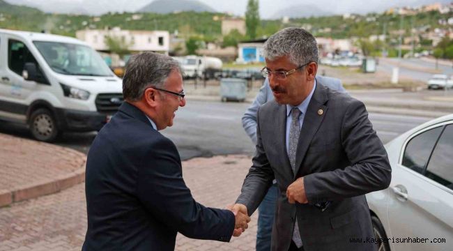 Çopuroğlu'ndan Hacılara teşekkür ziyareti