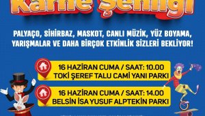 Melikgazi'de çocuklara 'karne şenliği'