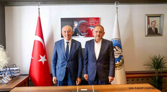 Odakır'dan Özhaseki'ye tebrik