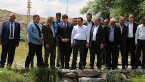 Vali Çiçek Develi'yi ziyaret etti