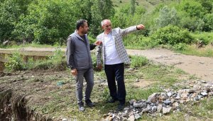 Yahyalı'da sel ve taşkınları çözmek için çalışmalar başladı