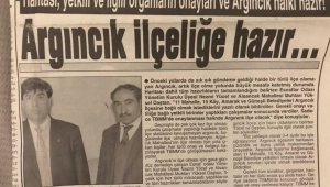 Argıncık'ın 30 yıllık hayali