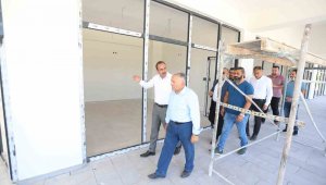 Başkan Büyükkılıç Mini Terminal ve Yöresel Ürünler Satış Yerini İnceledi