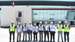 Başkan Büyükkılıç'tan Kayseri Havalimanı Yeni Terminal Binası'na yakın takip