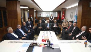 Filistin Büyükelçisi'nden Başkan Büyükkılıç'a ziyaret